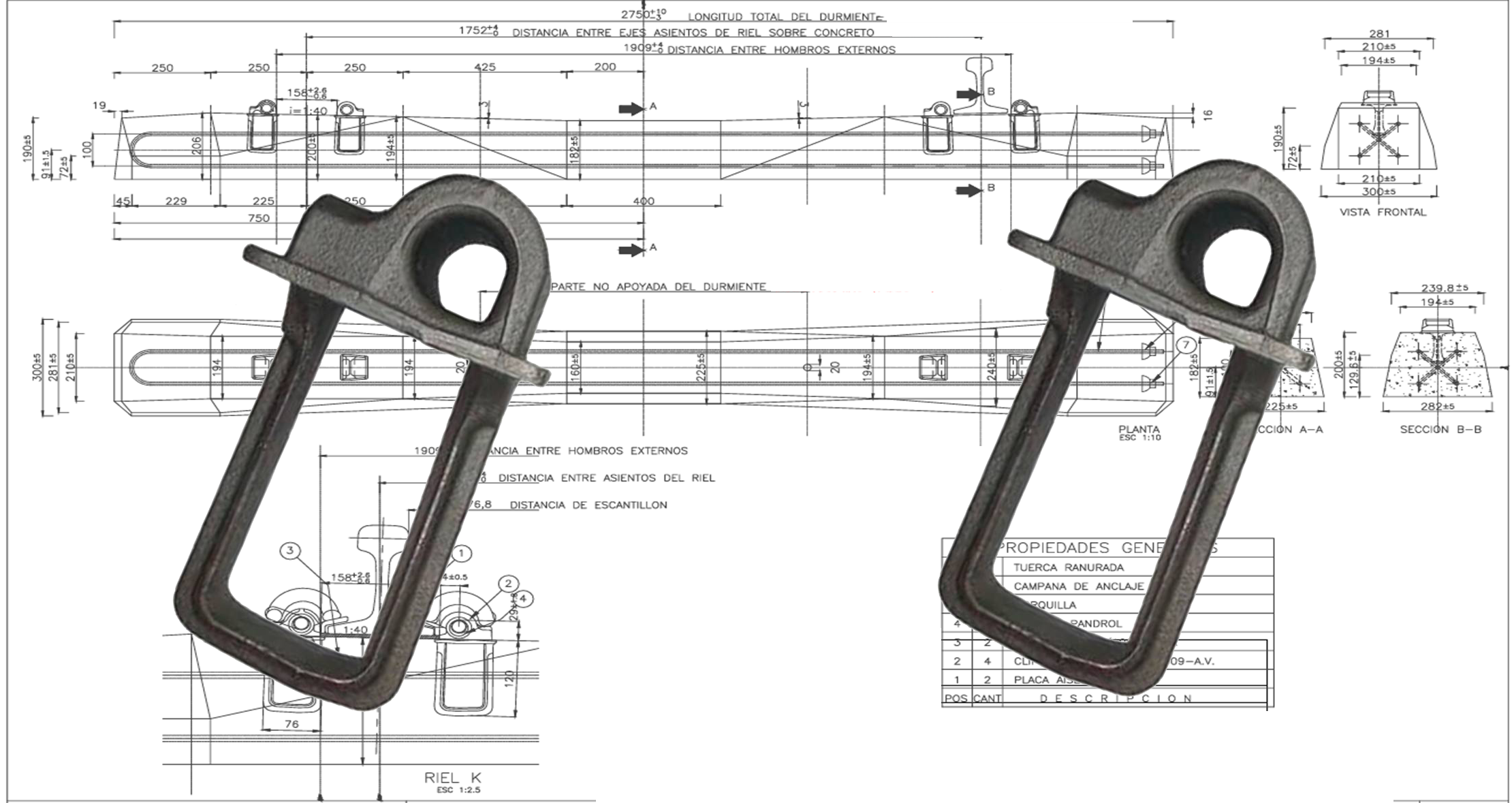 林州市工务再添预埋铁座新选择，丰富钢轨扣件配套